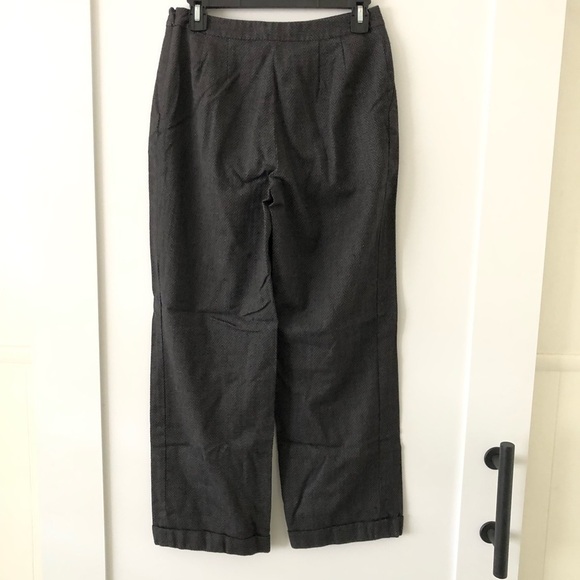St. John Collection Gray Straight Leg Trouser Pants 6 - Picture 3 of 10